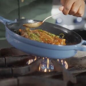 Cast Iron Always Pan— Never Used! In blue (no longer available)